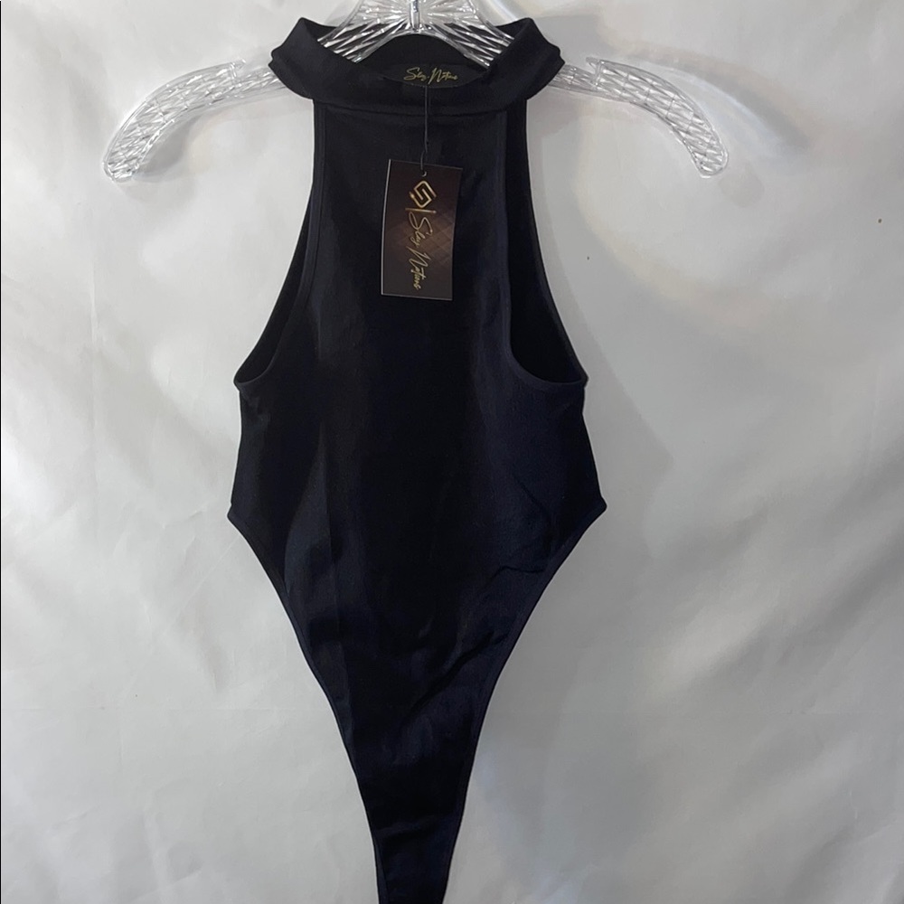 Chic Black Women's Bodysuit